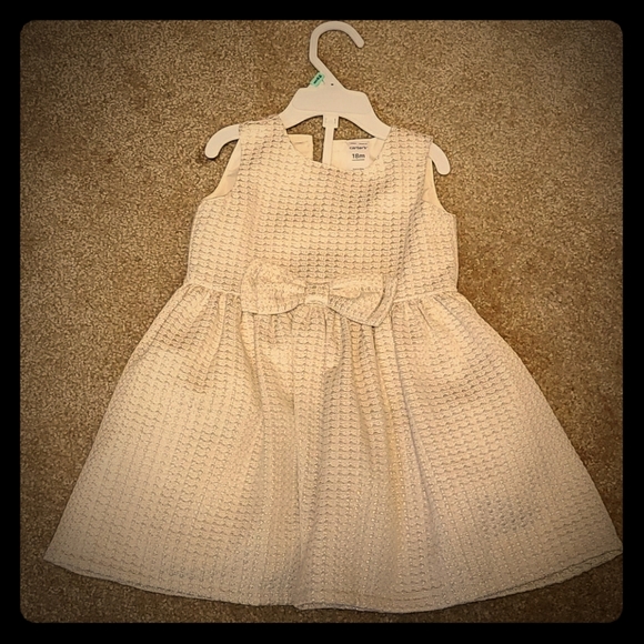 Carter's Bow Holiday Dress - Picture 1 of 6